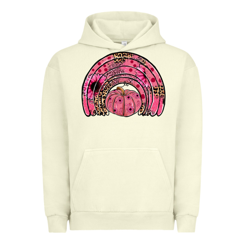 Pumpkin Ribbon Rainbow Urban Hoodie by JahusDesignShop | Teevron