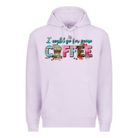 Lilac i could go for some coffee Premium Hoodie - AdoDesignShop