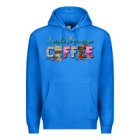 True Royal i could go for some coffee Premium Hoodie - AdoDesignShop
