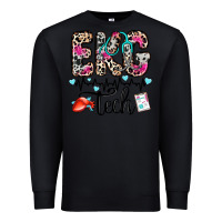Black ekg tech Premium Sweatshirt - Zillion Design Studio