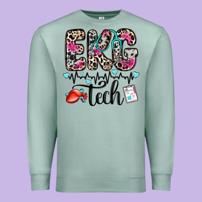 Premium Sweatshirt ekg tech