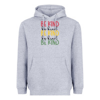 Heather Grey kind Heavyweight Hoodie - Unal Design