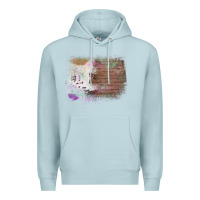 Blue Mist Cowhide Wood Glitter Pattern Premium Hoodie - Bettercallsaul