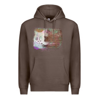 Coffee Cowhide Wood Glitter Pattern Premium Hoodie - Bettercallsaul