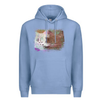 Colony Blue Cowhide Wood Glitter Pattern Premium Hoodie - Bettercallsaul