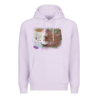 Lilac Cowhide Wood Glitter Pattern Premium Hoodie - Bettercallsaul