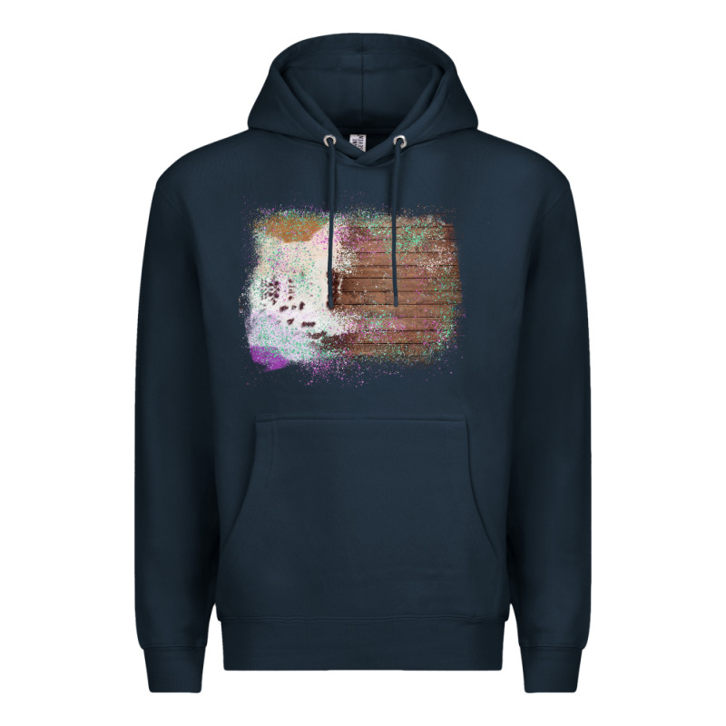 Cowhide Wood Glitter Pattern Premium Hoodie by Bettercallsaul | Teevron