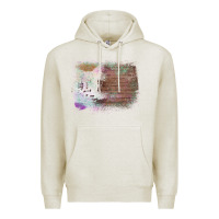 Oatmeal Heather Cowhide Wood Glitter Pattern Premium Hoodie - Bettercallsaul