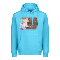 Ocean Blue Cowhide Wood Glitter Pattern Premium Hoodie - Bettercallsaul
