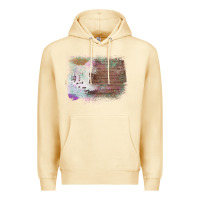Pina Colada Cowhide Wood Glitter Pattern Premium Hoodie - Bettercallsaul
