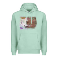 Seafoam Cowhide Wood Glitter Pattern Premium Hoodie - Bettercallsaul
