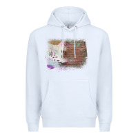 White Cowhide Wood Glitter Pattern Premium Hoodie - Bettercallsaul