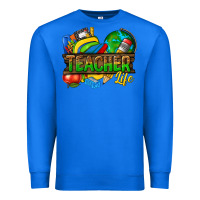 True Royal teacher life Premium Sweatshirt - texasbilliewilder