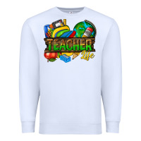 White teacher life Premium Sweatshirt - texasbilliewilder