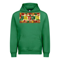Emerald juneteenth licence plate template Urban Hoodie - Artiststas