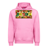 Fuchsia Pink juneteenth licence plate template Urban Hoodie - Artiststas