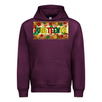 Mauve Wine juneteenth licence plate template Urban Hoodie - Artiststas