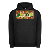 Pigment Black juneteenth licence plate template Urban Hoodie - Artiststas