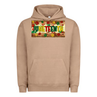 Pigment Burro juneteenth licence plate template Urban Hoodie - Artiststas