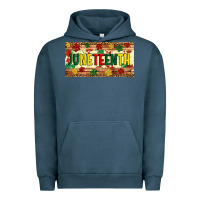 Pigment Midnight Navy juneteenth licence plate template Urban Hoodie - Artiststas