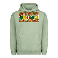 Pigment Oil Green juneteenth licence plate template Urban Hoodie - Artiststas