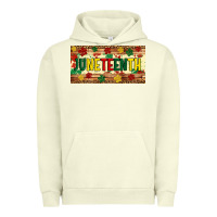 Pigment Pistachio juneteenth licence plate template Urban Hoodie - Artiststas