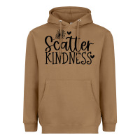 Toasted Coconut kindness Heavyweight Hoodie - Unal Design
