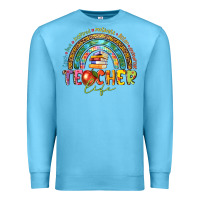 Ocean Blue teacher life Premium Sweatshirt - texasbilliewilder