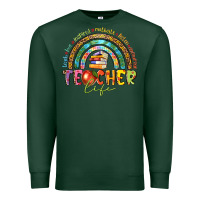 Sports Green teacher life Premium Sweatshirt - texasbilliewilder
