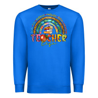 True Royal teacher life Premium Sweatshirt - texasbilliewilder