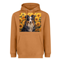 Meerkat australian shepherd Heavyweight Hoodie - Unal Design