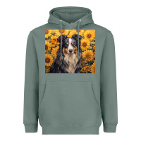 Sage australian shepherd Heavyweight Hoodie - Unal Design