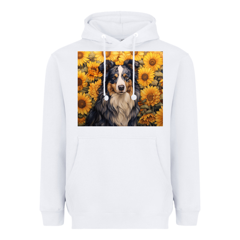 Australian Shepherd Heavyweight Hoodie by Unal Design | Teevron