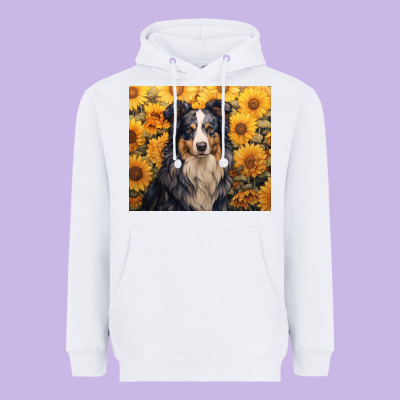 Heavyweight Hoodie australian shepherd