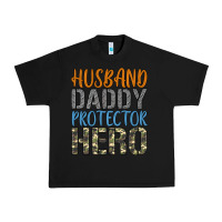 Black husband daddy protector hero Urban Heavy Tee - Artiststas
