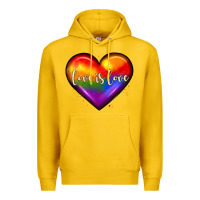 Lemon love is love heart Premium Hoodie - JahusDesignShop
