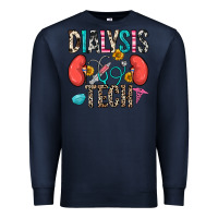 Navy dialysis tech Premium Sweatshirt - Zillion Design Studio