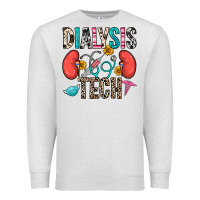 Oatmeal Heather dialysis tech Premium Sweatshirt - Zillion Design Studio