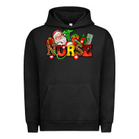 Pigment Black nurse with Christmas Urban Hoodie - AdoDesignShop