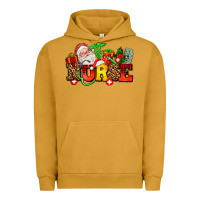 Pigment Peanut Butter nurse with Christmas Urban Hoodie - AdoDesignShop