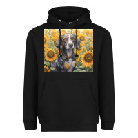 Black beagle Heavyweight Hoodie - Unal Design