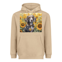 Mushroom beagle Heavyweight Hoodie - Unal Design