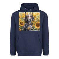Navy beagle Heavyweight Hoodie - Unal Design