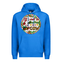 True Royal Christmas all i want for christmas is a cow Premium Hoodie - Artiststas