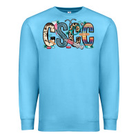 Ocean Blue cscc cutaneous squamous cell cancer Premium Sweatshirt - Zillion Design Studio
