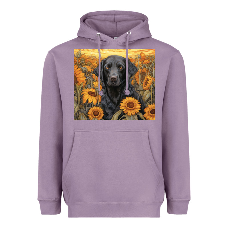 Black Lab Heavyweight Hoodie by Unal Design | Teevron