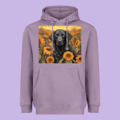 Heavyweight Hoodie black lab