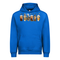 Cobalt skeleton coffee cups Urban Hoodie - Jasminsmagicworld