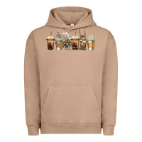 Pigment Burro skeleton coffee cups Urban Hoodie - Jasminsmagicworld