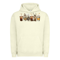 Pigment Pistachio skeleton coffee cups Urban Hoodie - Jasminsmagicworld